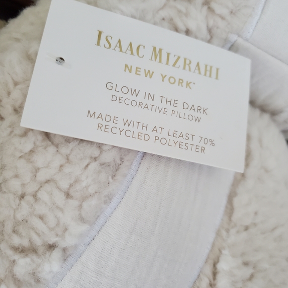 Isaac Mizrahi 5 ft life sized Glow In The Dark Mummy Shaped Pillow NWT - Picture 2 of 4